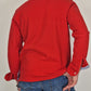 Men's Winter Polo Shirt in Cotton - Red